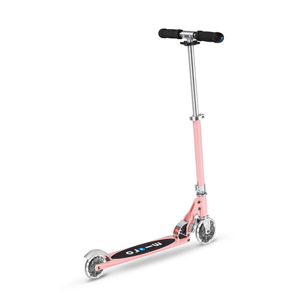 MICRO PATINETE SCOOTER SPRITE LED ROSA PASTEL - Imagen 2