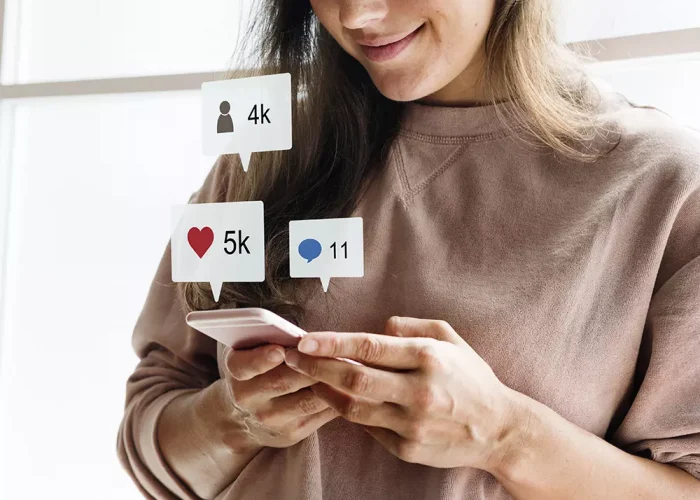 web redes sociales