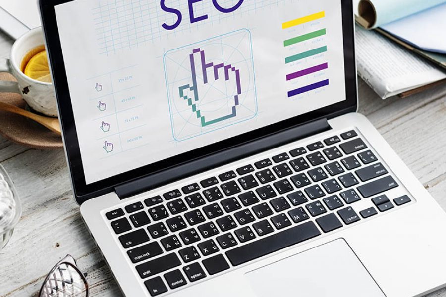 Seo Links Webinar Hand Cyberspace Concept